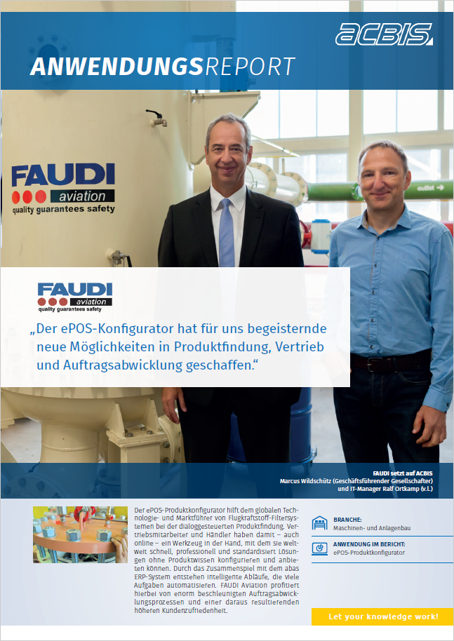 FAUDI Aviation GmbH Anwenderreport