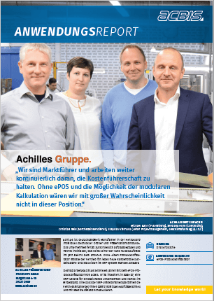 Achilles Gruppe GmbH Anwenderreport