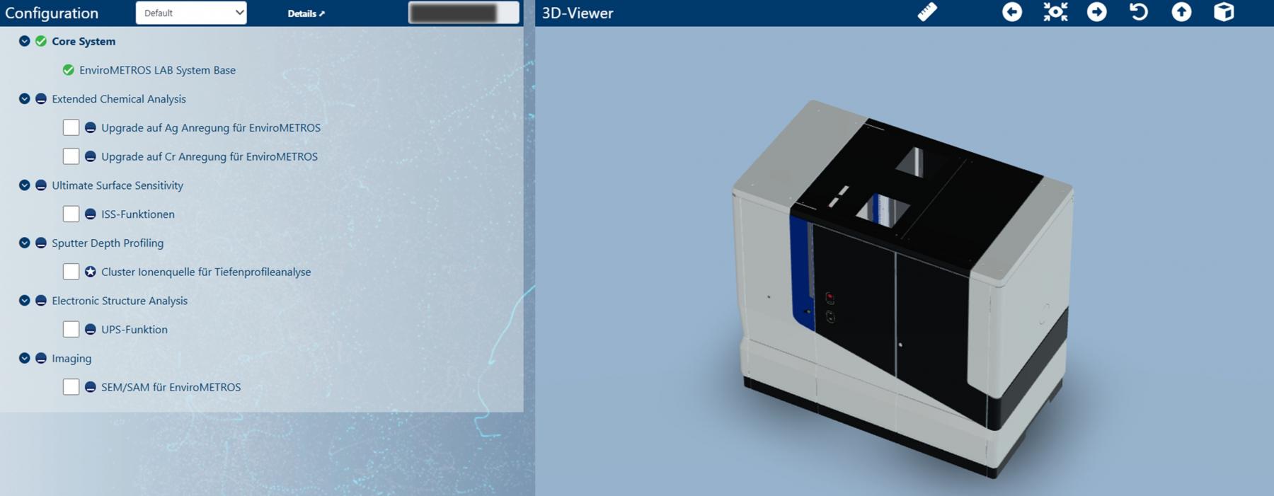 ACBIS-Beispiel 3D-Konfigurator ePOS SMART