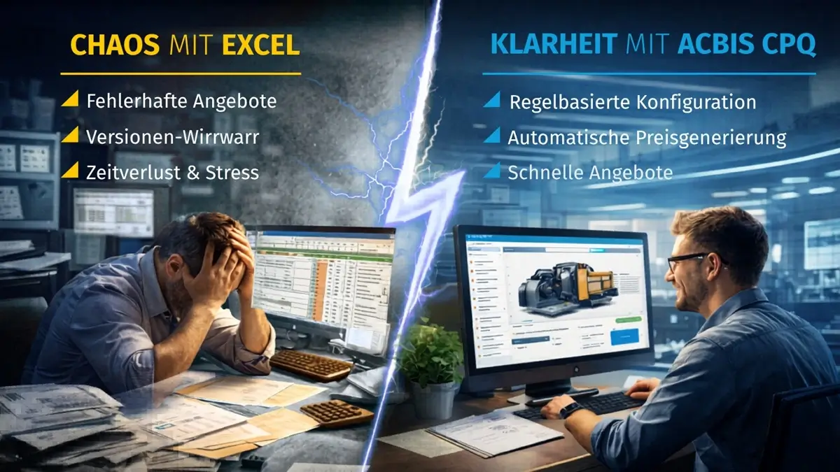CPQ-Software ACBIS-Toolbox besser als Excel